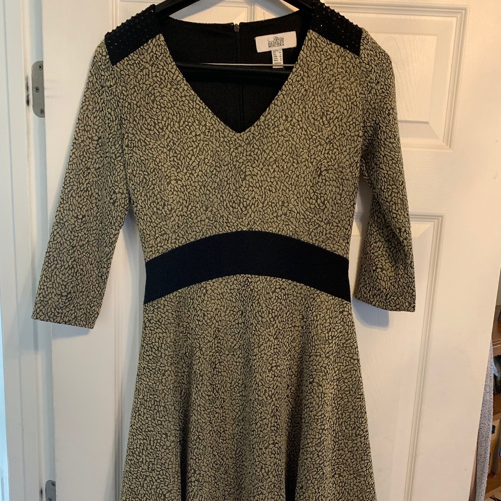 Belle Badgley Mischka Dress w/ Shoulder Detail
